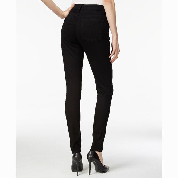 New! M1858 New York Kristen Skinny Black Jeans Size 4/27 Mid-Rise Jeans Denim - Picture 3 of 3